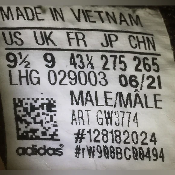 --Adidas-- "Yeezy Boost 350 V2" (MX Rock).... like new - Picture 6 of 9